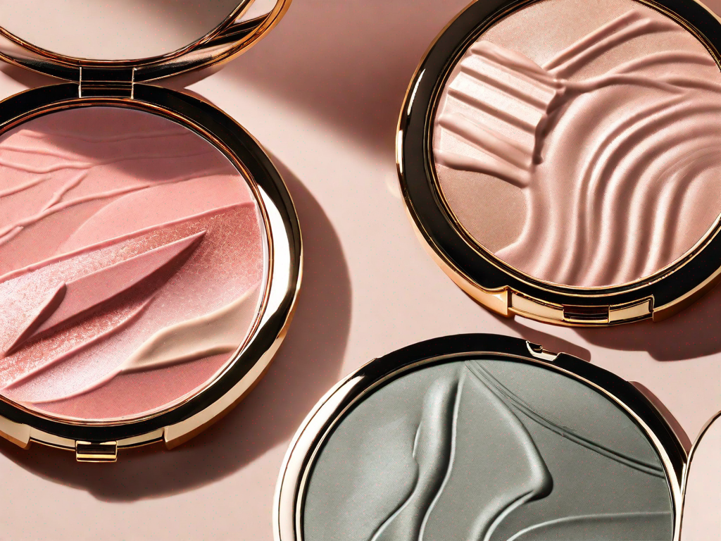 How does the finish of the blush (matte, shimmer, satin) impact the look on mature skin?