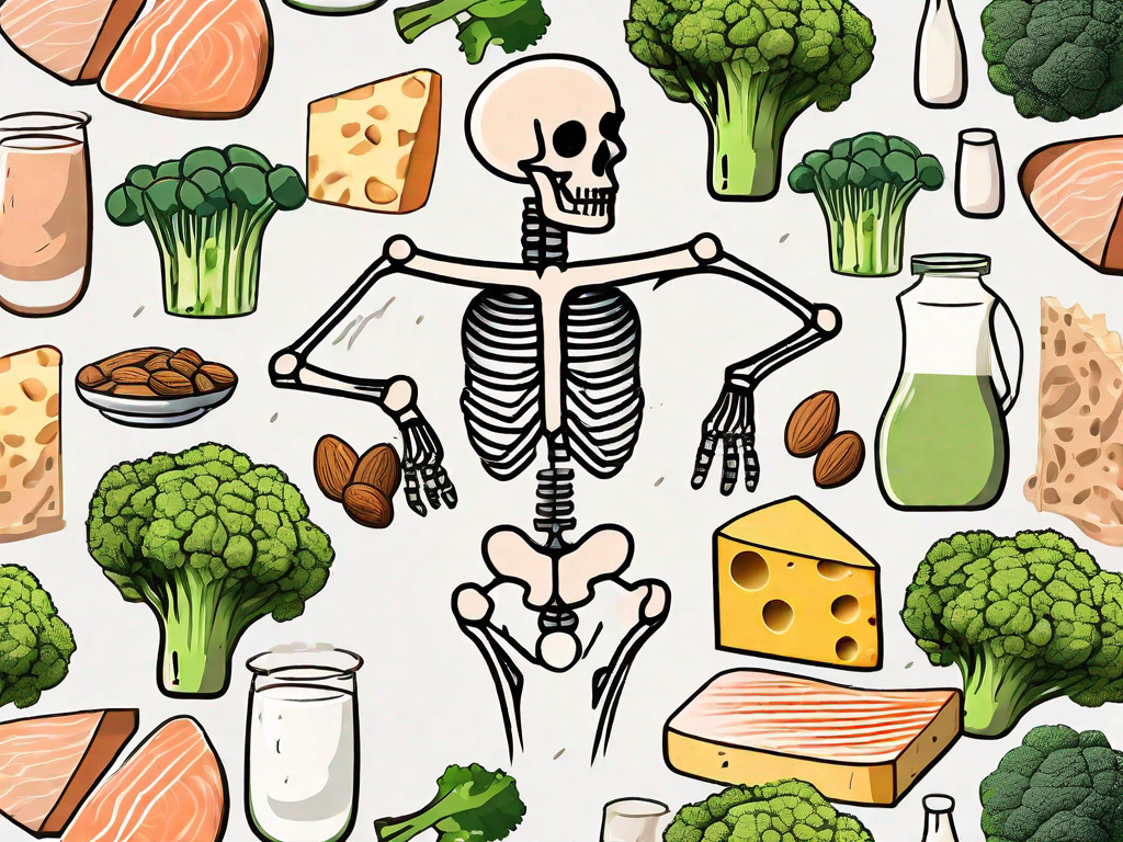 What foods support bone health and prevent osteoporosis?